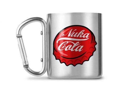 Kubek GBEYE, Fallout Nuka Cola, srebrny, 240 ml GBeye