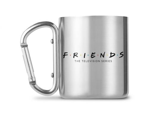 Kubek GBEYE, Friends (Logo), srebrny, 240 ml Friends
