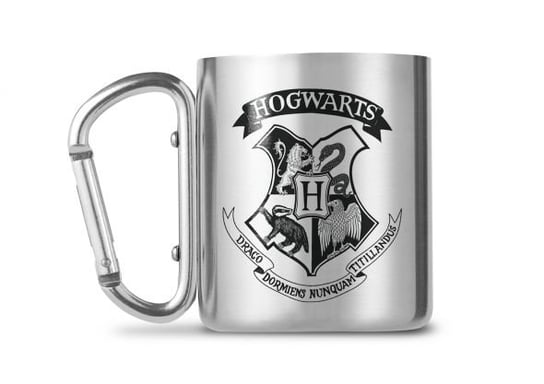 Kubek GBEYE, Harry Potter (Hogwarts), srebrny, 240 ml GBeye