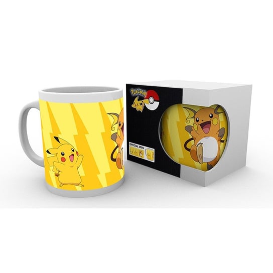 Kubek GBEYE, Pokemon (Pikachu Evolve), żółty, 300 ml Pokemon