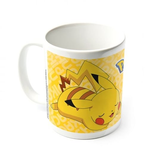 Kubek GBEYE, Pokemon (Pikachu Rest), żółty, 300 ml Pokemon