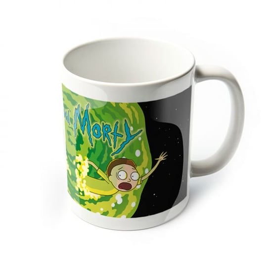 Kubek GBEYE, Rick and Morty (Logo), zielony, 300 ml RICK AND MORTY