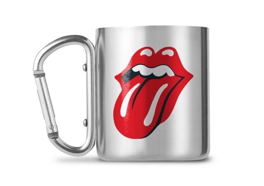 Kubek GBEYE, Rolling Stones (Tongue), srebrny, 240 ml The Rolling Stones