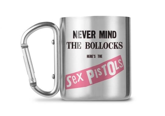 Kubek GBEYE, Sex Pistols (Never Mind the Bollocks), srebrny, 240 ml GBeye