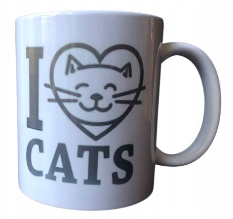 Kubek I Love Cats Z Kotem Dla Miłośników Kotów Inna marka