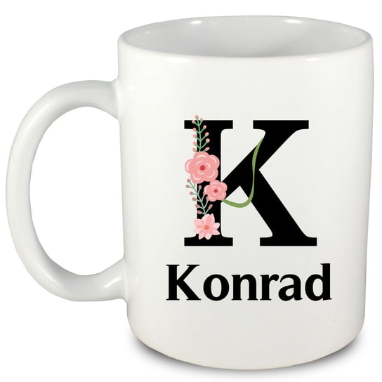 Kubek imię Konrad, prezent na każdą okazję, 1 Inny producent