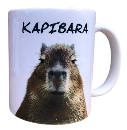 Kubek Kapibara Z Kartonikiem 330Ml Na Prezent Inna marka