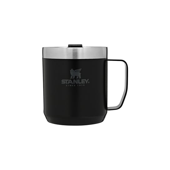 Kubek kempingowy z pokrywką - czarny 0,35L / Stanley Stanley