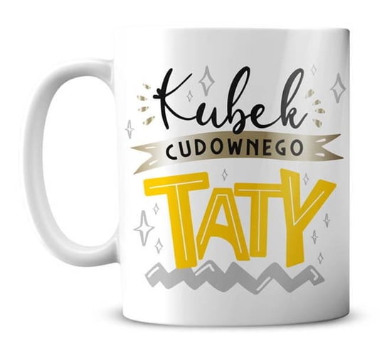 Kubek KUKARTKA Premium - Cudowny TATA Kukartka