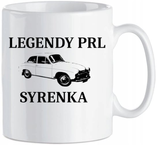 Kubek Legendy PRL Syrenka Prezent nadruk 330 ml Inna marka