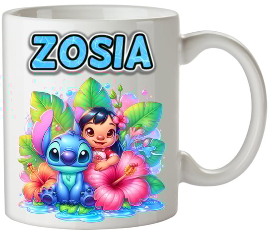 Kubek Lilo i Stich Ceramiczny z Nadrukiem 330ml Na Prezent i z Napisem Inna marka