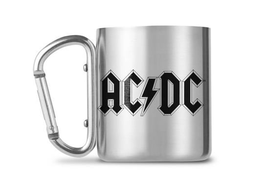 Kubek metalowy AC/DC "Logo" srebrny AC/DC