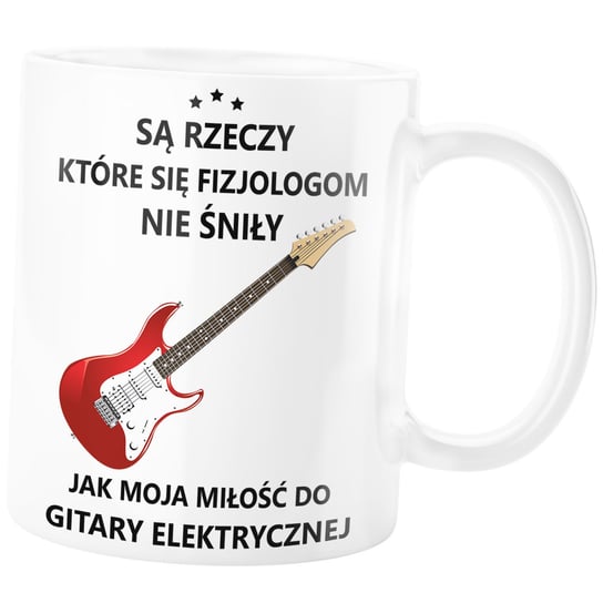 KUBEK MOJA MIŁOŚĆ DO GITARA ELEKTRYCZNA ZABAWNY PREZENT Inna marka