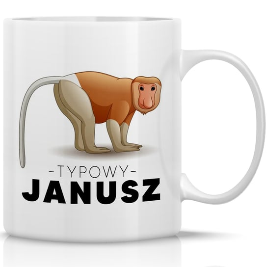 KUBEK na Prezent NOSACZ Janusz Śmieszne Wzory StyleCouture StyleCouture