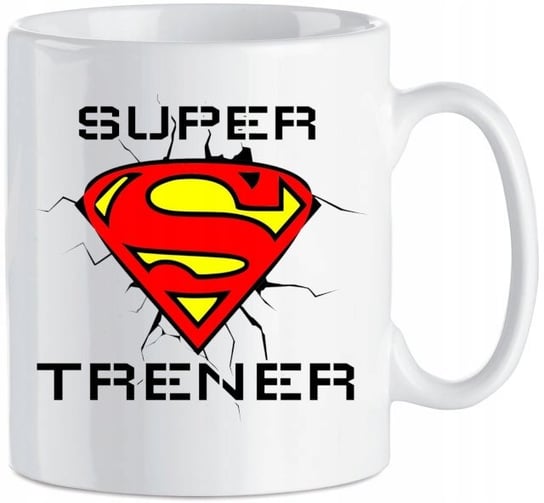 Kubek nadruk Super Trener Superman Prezent 330 ml Inna marka