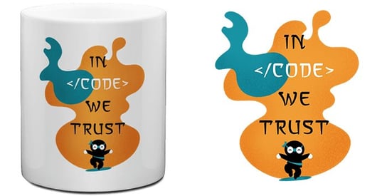 Kubek ninja – in code we trust - Inna marka | Sklep EMPIK.COM