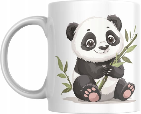 KUBEK PANDA z słodką pandą dla dzieci zoo PREZENT Kubeczkovo