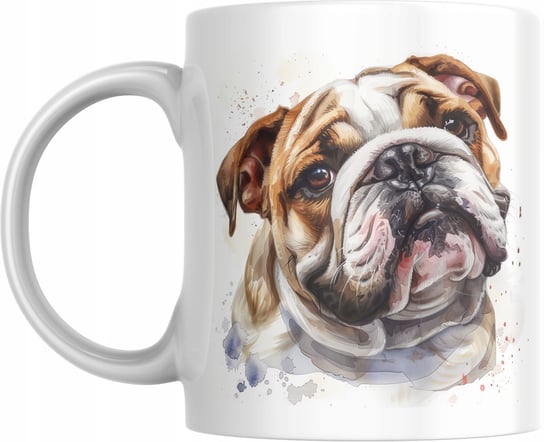 KUBEK PIES BULLDOG dla miłośnika psów właściciela hodowcy prezent Kubeczkovo