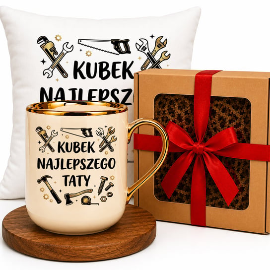 KUBEK PODUSZKA DLA TATY ZESTAW PREZENTOWY DZIE OJCA TE CIA WESELE LUB kubek-poduszka-dla-taty-zestaw-prezentowy-dzie-ojca-te-cia-wesele-lub