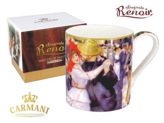 Kubek porcelanowy, A.Renoir - Bal w Moulin de la Galette, 380 ml, Carmani Carmani