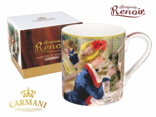 Kubek porcelanowy, A.Renoir - Śniadanie wioślarzy, 380 ml, Carmani Carmani