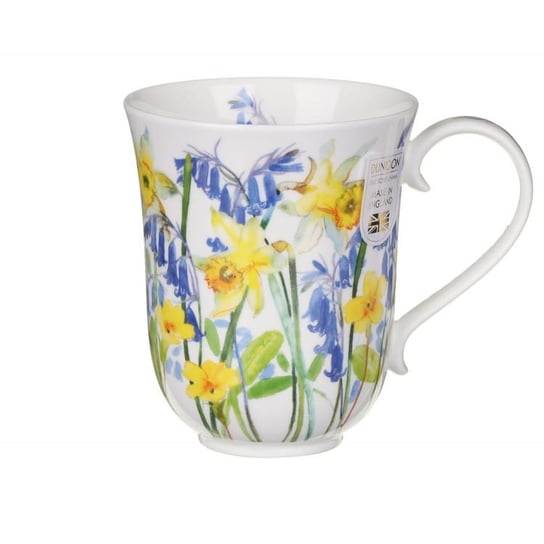 Kubek porcelanowy Braemar - Cottage Flowers Yellow, Kwiaty 330 ml, Dunoon Dunoon