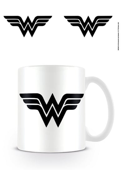 Kubek porcelanowy DC Originals (Wonder Woman Mono Logo) Pyramid International biały Pyramid International