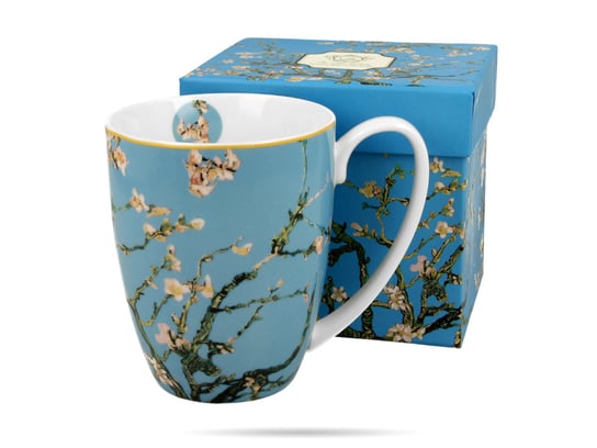 Kubek porcelanowy, kwiaty, Bullet Kwitnący Migdał Van Gogh Duo, 350 ml, DUO Gift DUO Gift