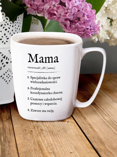 Kubek porcelanowy Mama/definicja mamy Nadwyraz.com Nadwyraz.com