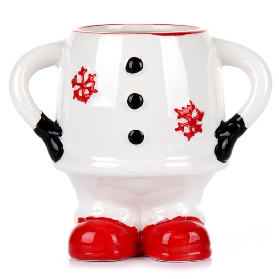 Kubek porcelanowy, Nas pięknych - flamingi Q 728, 330 ml  biały Empik