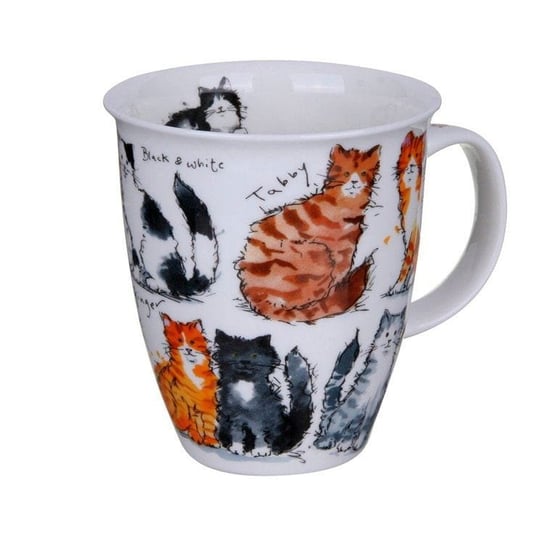 Kubek porcelanowy Nevis - Messy Cats 480 ml, Dunoon Dunoon