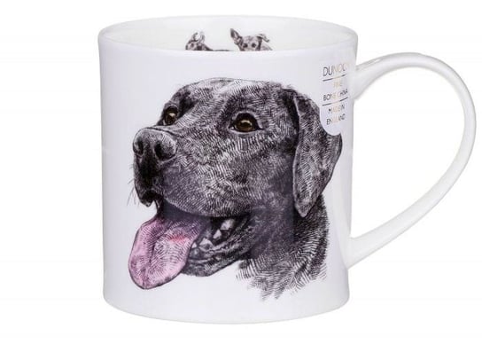 Kubek porcelanowy Orkney - Hannah Longmuir Dog Coll., Pies Labrador 350 ml, Dunoon Dunoon