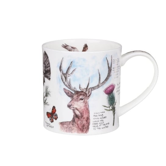Kubek porcelanowy Orkney - Scottish Notebook Stag 350 ml, Dunoon Dunoon