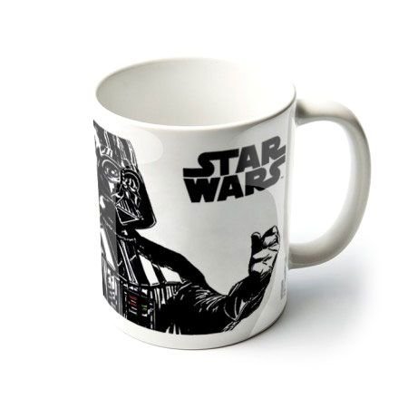 Kubek porcelanowy Star Wars (The Power Of Coffee) 315 ml czarny Star Wars gwiezdne wojny