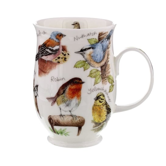 Kubek porcelanowy Suffolk - Birdlife A, Ptaki 310 ml, Dunoon Dunoon