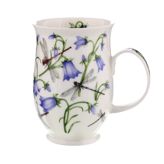 Kubek porcelanowy Suffolk - Dovedale B, Kwiaty I Ważki 310 ml, Dunoon Dunoon
