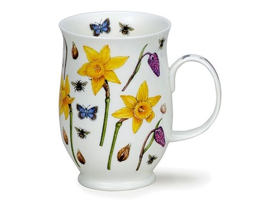 Kubek porcelanowy Suffolk - Flowering Bulbs Daffodil, Kwiaty 310 ml, Dunoon Dunoon