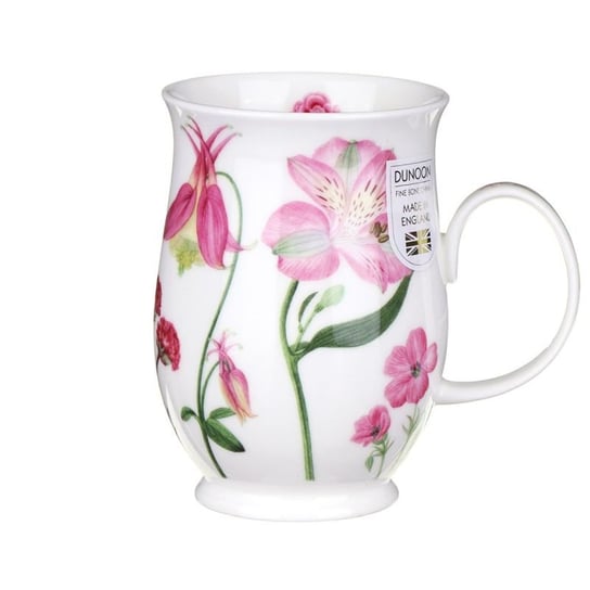 Kubek porcelanowy Suffolk - Melody Pink, Kwiaty 310 ml, Dunoon Dunoon