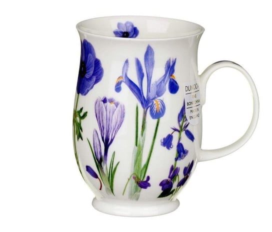 Kubek porcelanowy Suffolk - Sonata Blue, Kwiaty 310 ml, Dunoon Dunoon