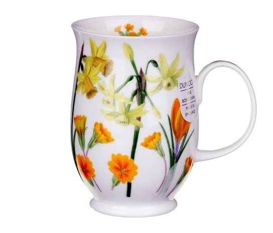 Kubek porcelanowy Suffolk - Sonata Yellow, Kwiaty 310 ml, Dunoon Dunoon