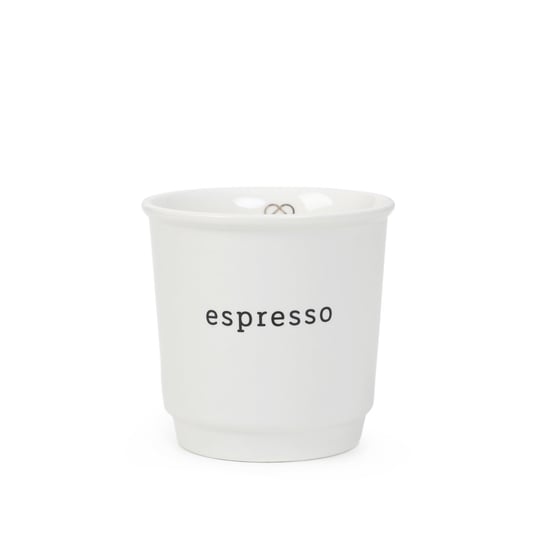 Kubek porcelanowy VAMOS do espresso biały 100 ml Homla Homla