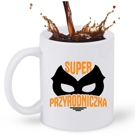 Kubek prezent dla przyrodniczki, najlepsza przyrodniczka, przyroda + imię, 2 supergifty.pl