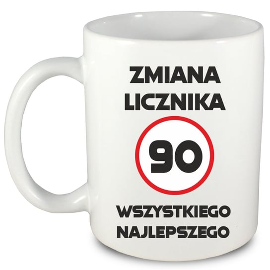 Kubek prezent na 90 urodziny + imię, wersja 3 Inna marka