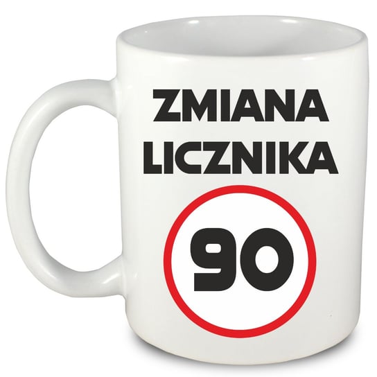 Kubek prezent na 90 urodziny + imię, wersja 4 Inna marka