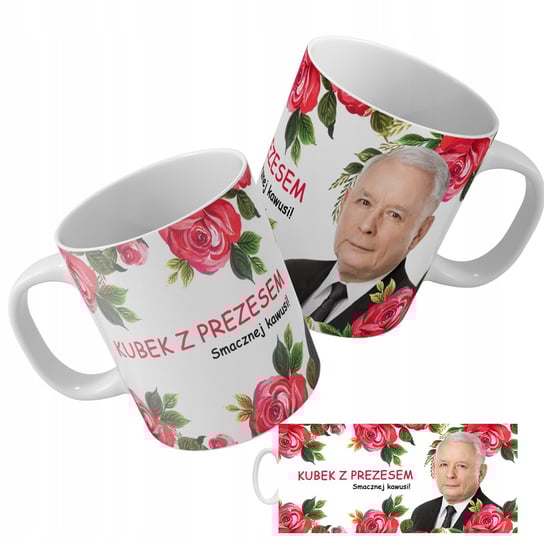KUBEK PREZESA PIS Śmieszny Prezent KACZYŃSKI 11 Inna marka