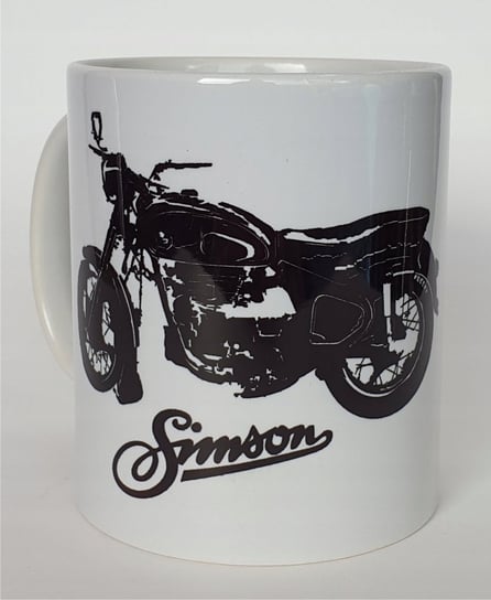 Kubek Prl Kultowe Motocykl Prezent Simson Kolekcja Inna marka