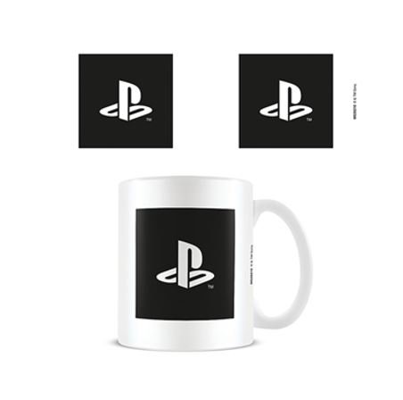 Kubek Pyramid International, Logo Playstation, Biało-czarny Pyramid International
