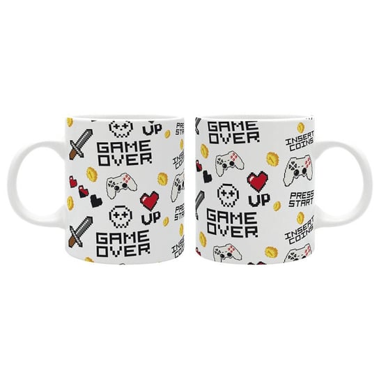 Kubek Retro Gaming - 320Ml - Happy Mix - Game Over White Abysse Corp