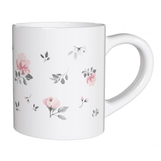 Kubek różany ogród – uroczy gadżet zestaw do parzenia herbaty prezent podarunek na każdą okazję, na dzień mamy, dla dziewczyny siostry Cup&You