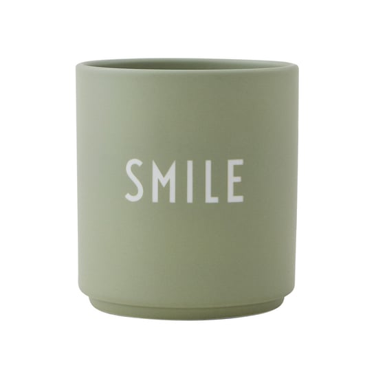 Kubek SMILE, zielony, 300 ml Design Letters